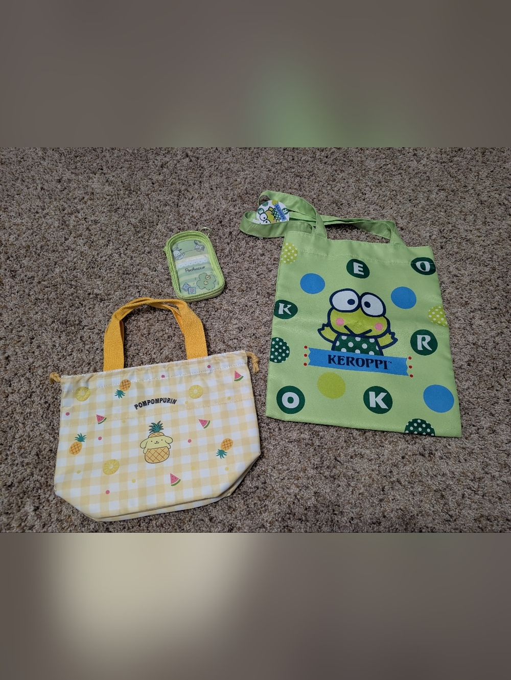 Sanrio Pouch And Bag Set